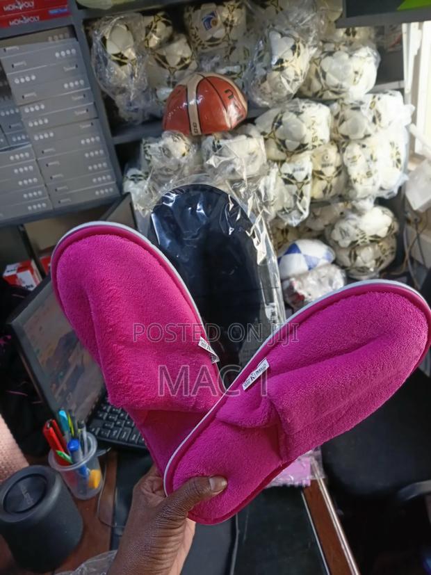Cozy Pink Home Slippers - main view