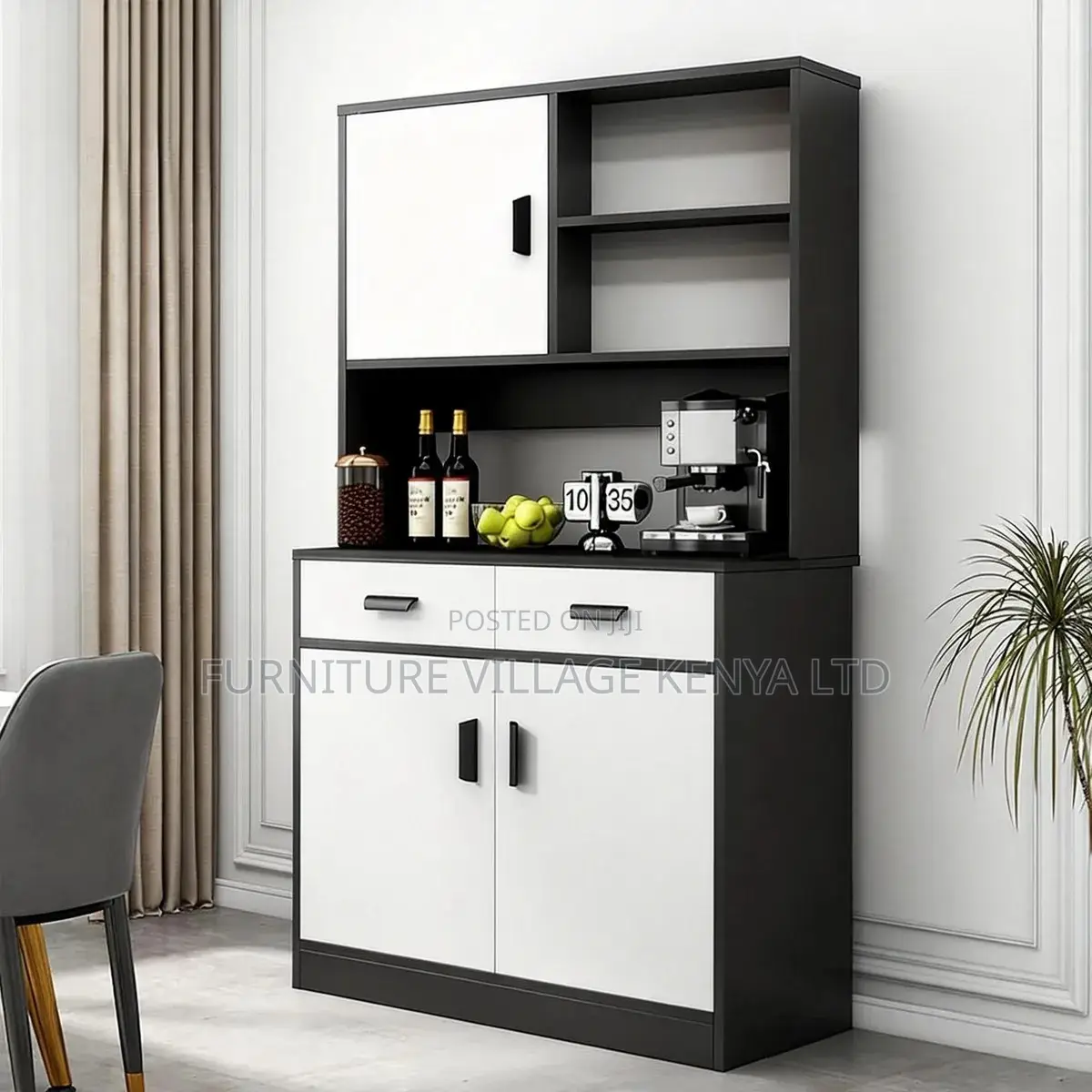 Office Desk; Modern Metallic Kitchen Storage Cabinet