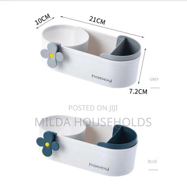 Adhesive Sticker Wall Mounted Organizer - thumbnail 3