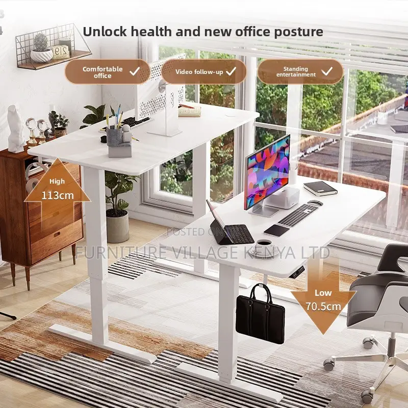 Office Desk; Electric Height Adjustable Table [1.4m]