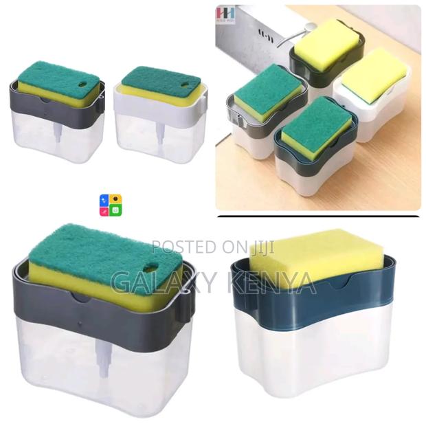 Soap Pump With Sponge