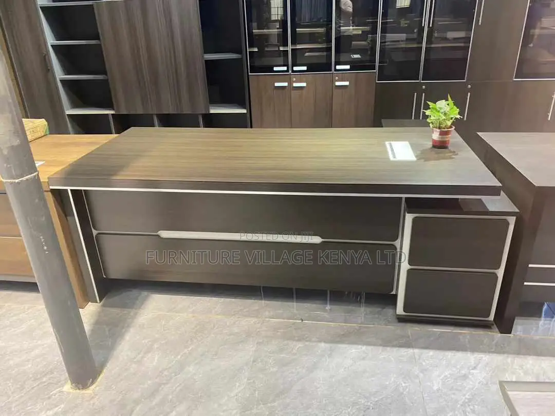 Office Desk; Executive 1.6 Meters L-shape Office Desk
