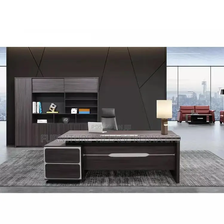 Office Desk; Executive 1.6 Meters L-shape Office Desk