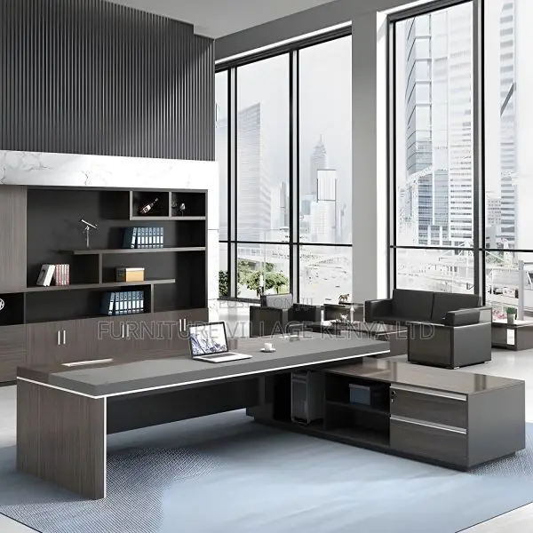 Office Desk; Executive 1.6 Meters L-shape Office Desk