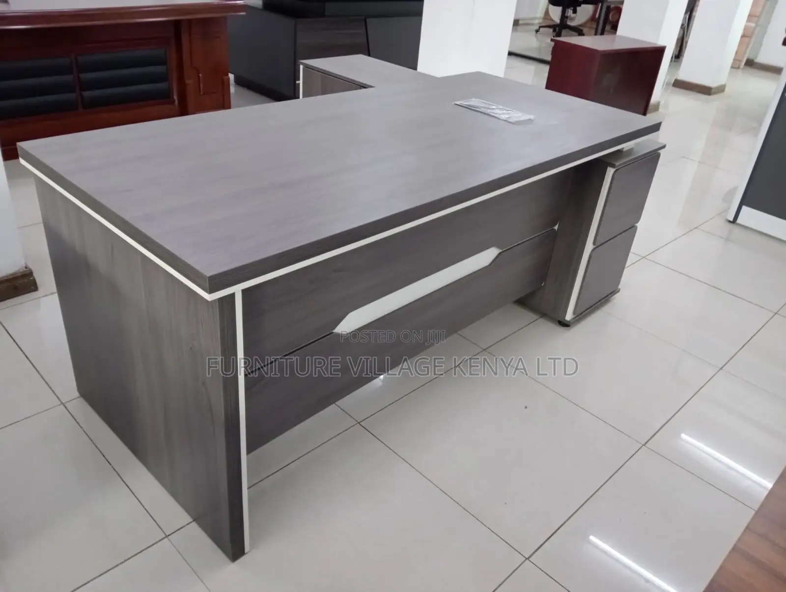 Office Desk; Executive 1.6 Meters L-shape Office Desk