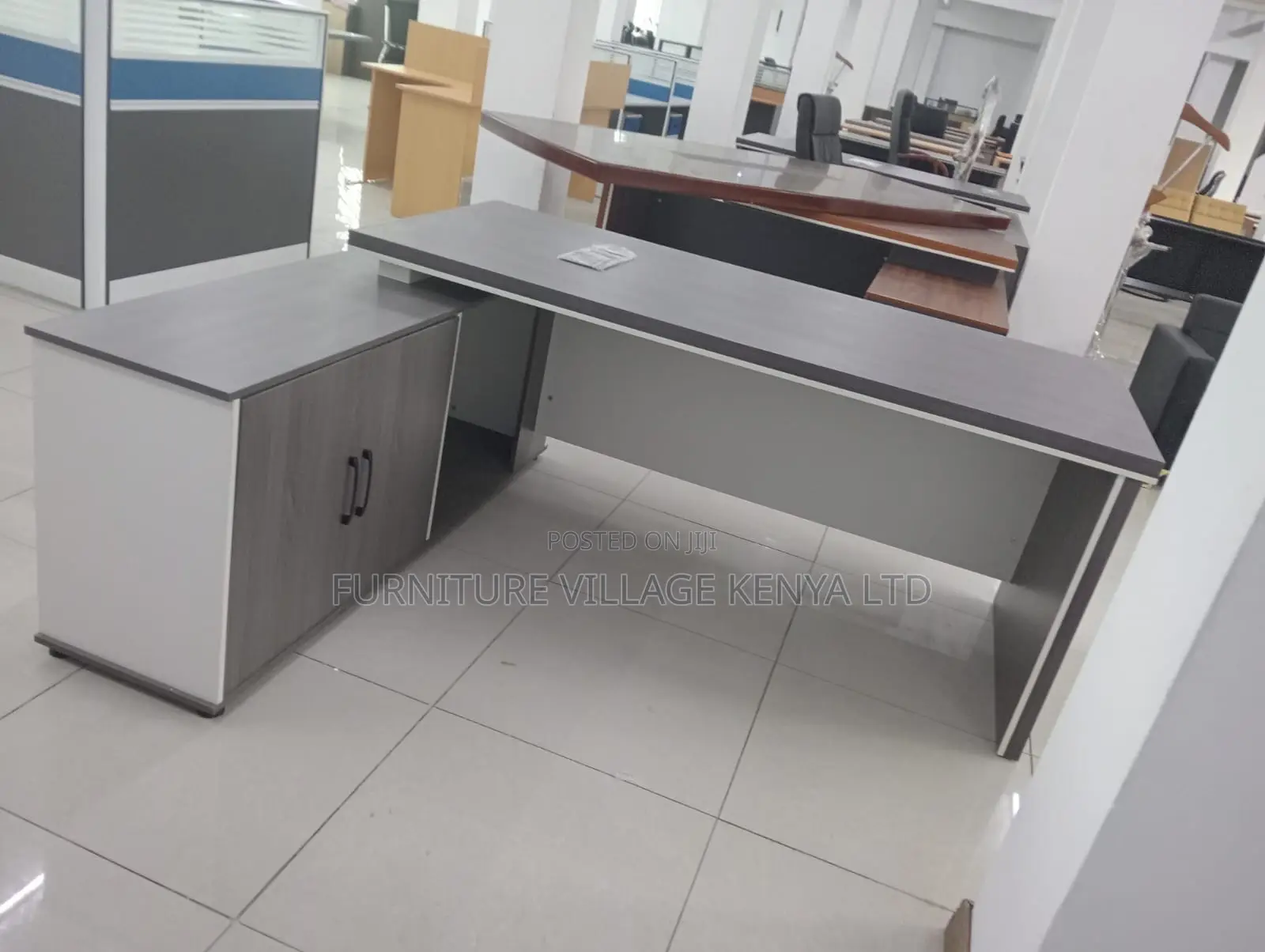 Office Desk; Executive 1.6 Meters L-shape Office Desk