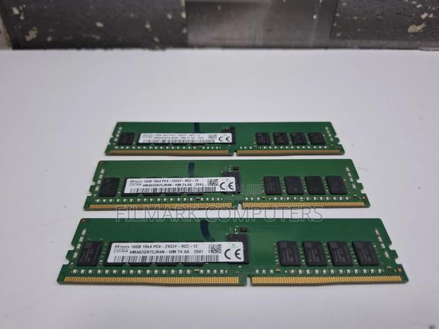 Sk Hynix 16gb 1rx4 Pc4-2933y -rc2-12 Ecc Rdimm Server Memory
