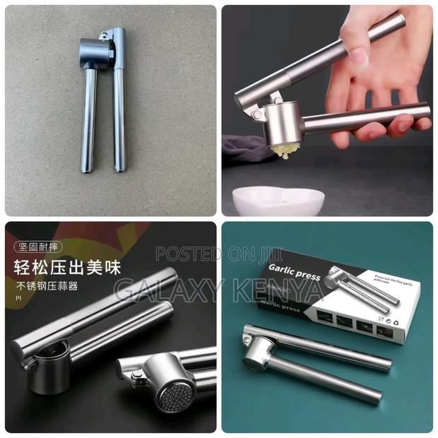 Stainless Steel Garlic Crusher - main view