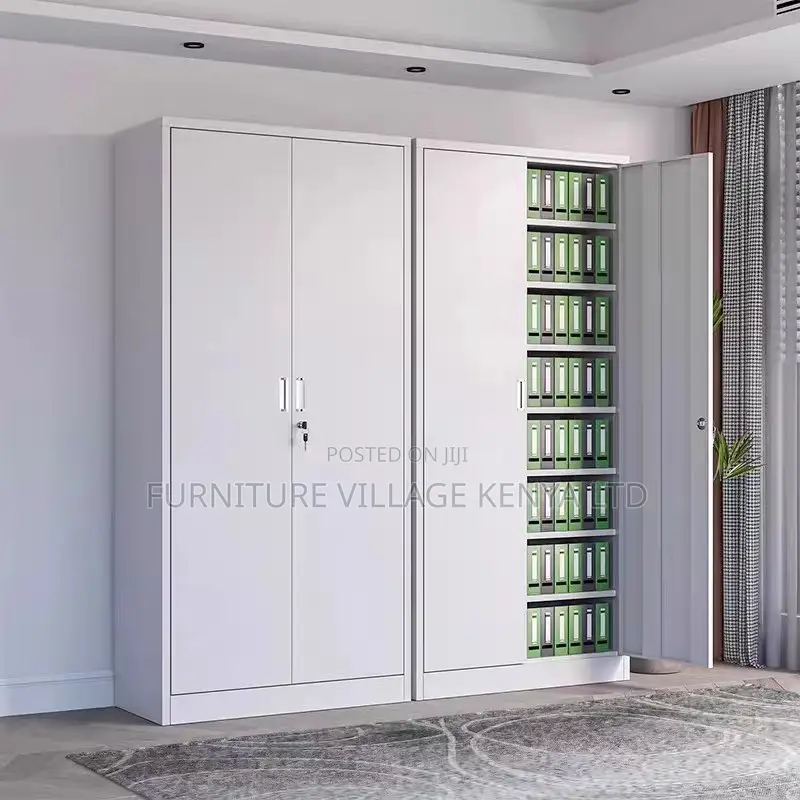 Office Cabinet; 2 Door Full Metallic Office Filling Cabinet