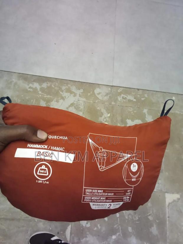 Velvet Soft Polyester 1-2 Persons Hammock 300cms by 175cms Brown - thumbnail 4