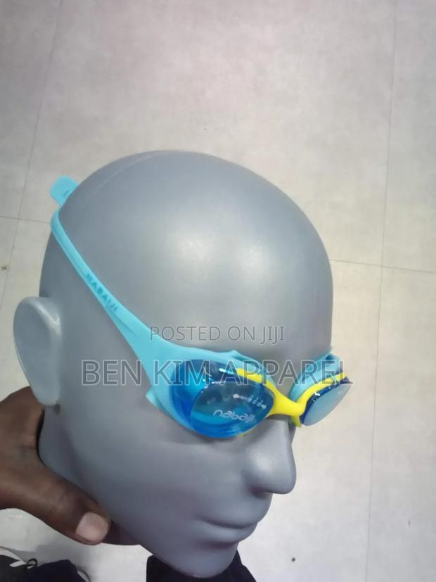 Blue Clear Lense Anti Fogg Treated Adjustable Fit Swimming Googles