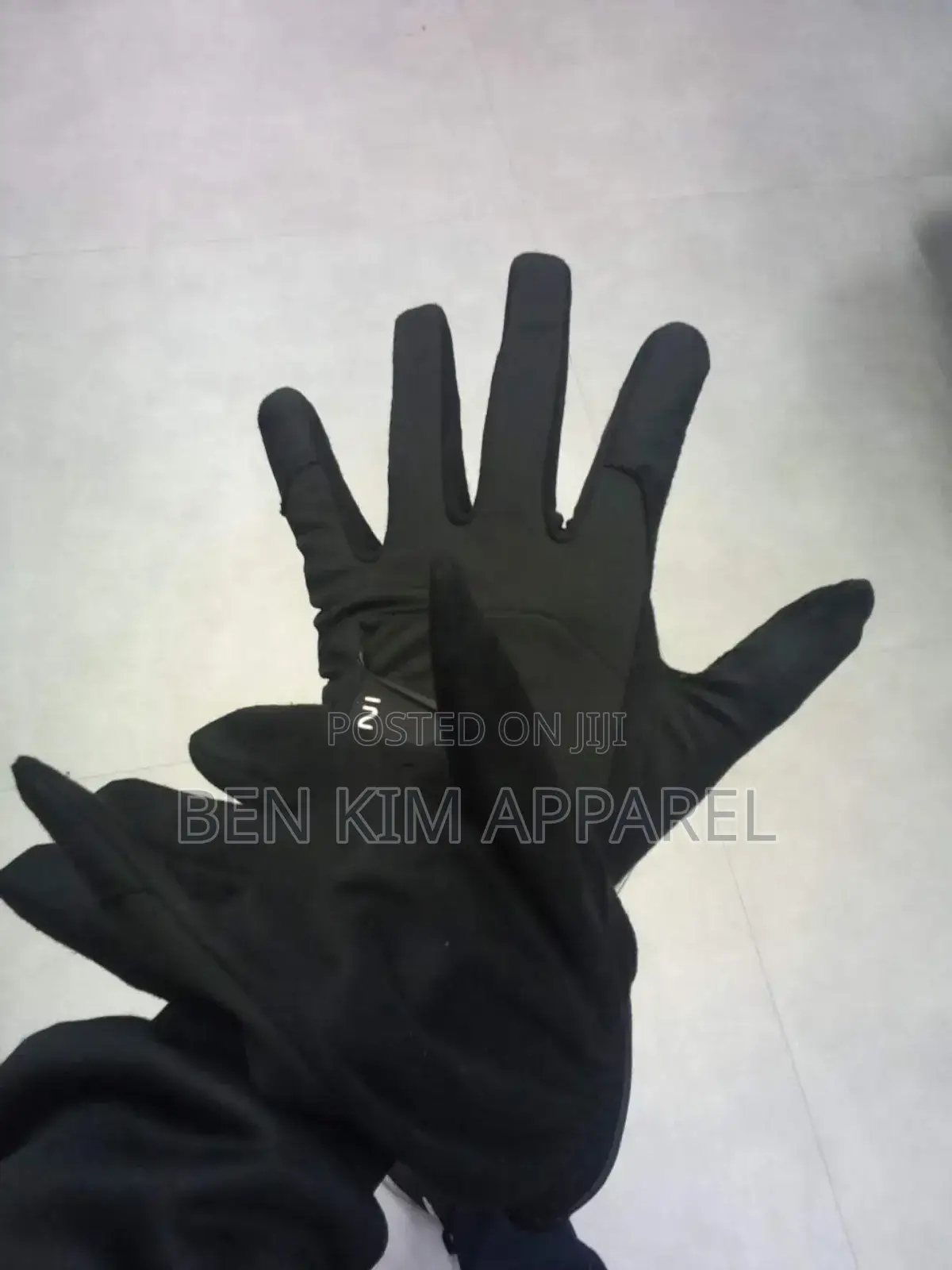 Rain and Wet Weather Golf Gloves Pair Black
