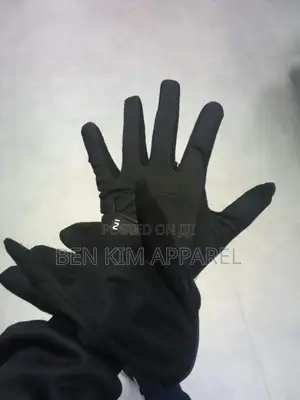 Rain and Wet Weather Golf Gloves Pair Black