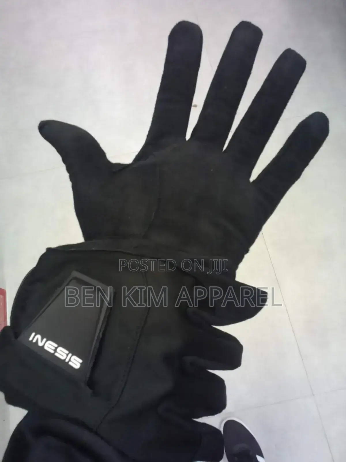 Rain and Wet Weather Golf Gloves Pair Black