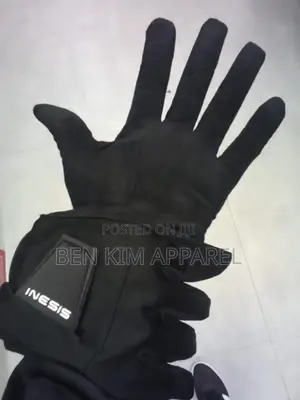 Rain and Wet Weather Golf Gloves Pair Black
