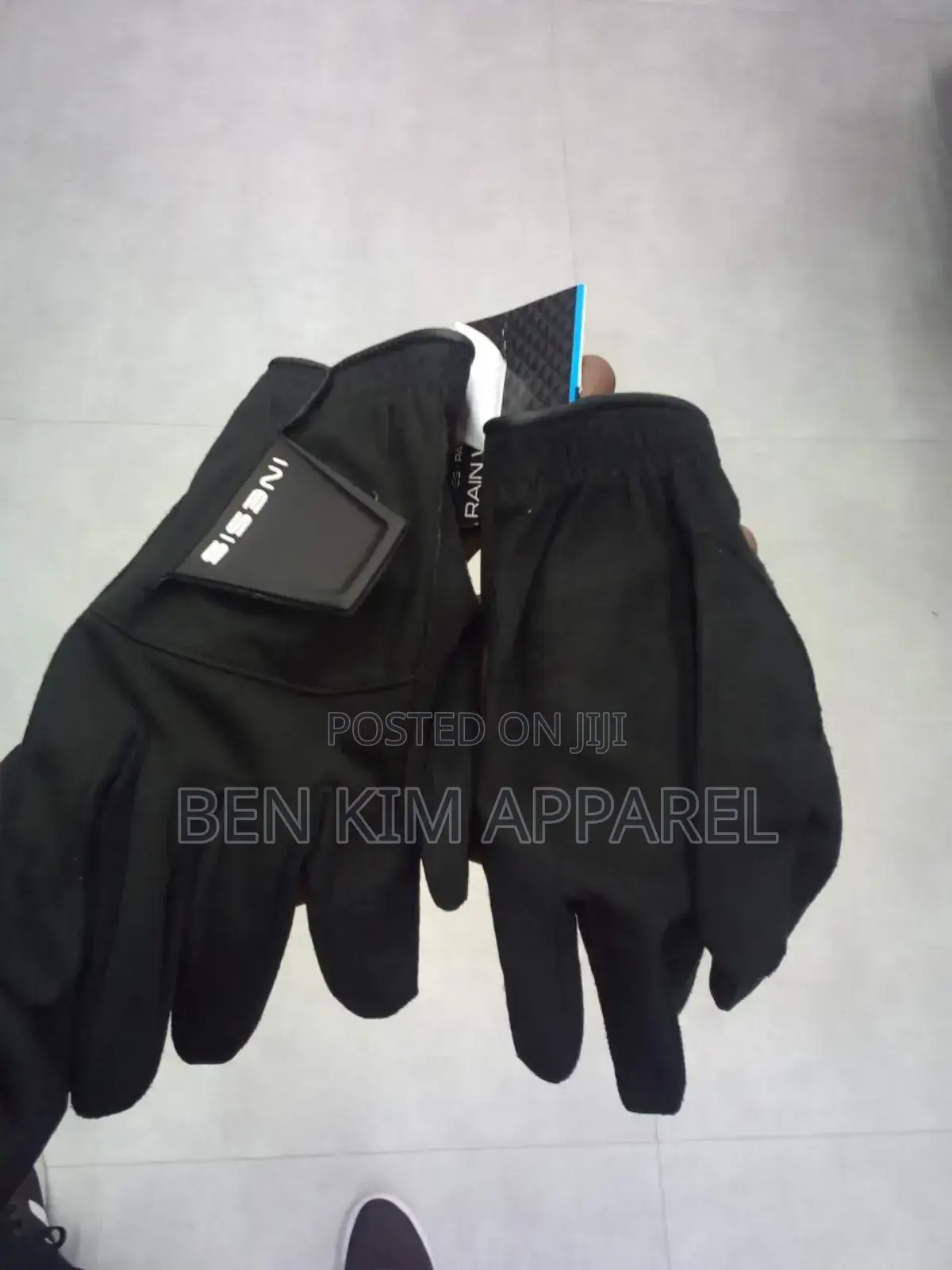 Rain and Wet Weather Golf Gloves Pair Black
