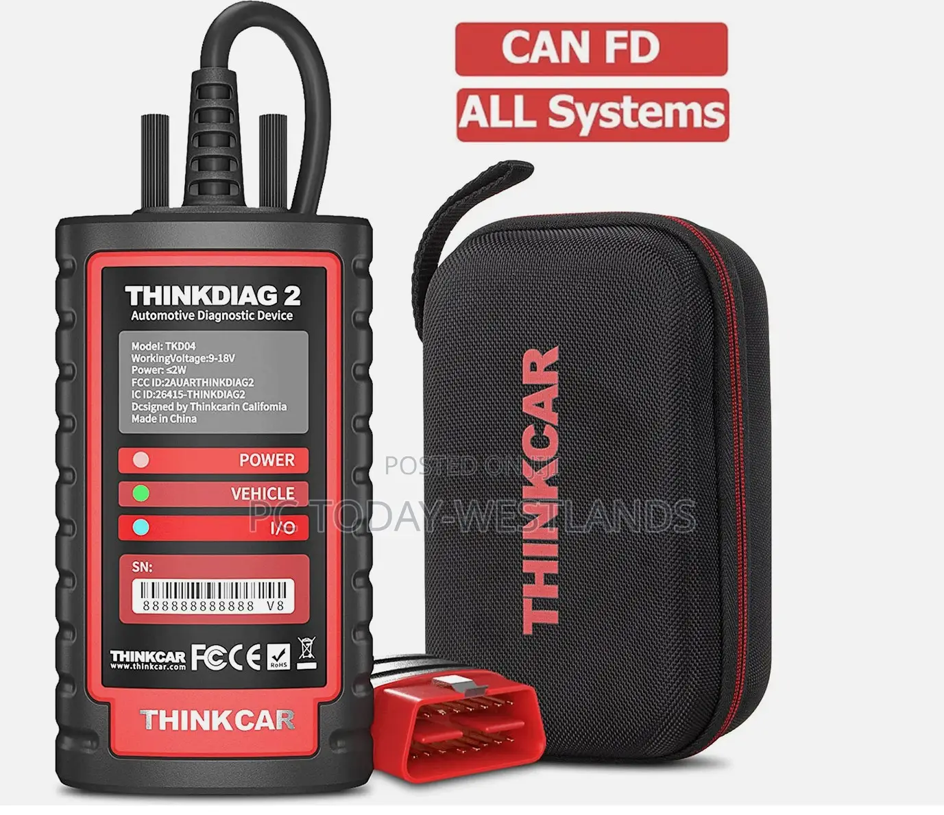 2026 Thinkdiag 2 Bidirectional Obd2 Scanner Diagnostic Tool