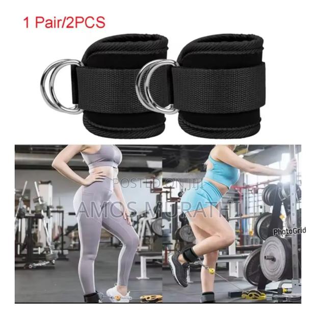2pcs Ankle Straps for Cable Machines Kickbacks - main view