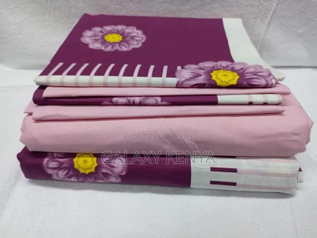 Mix and Match Bedsheet 1 Fitted 1 Flat and 4 Pillow Case Size 6*6 - thumbnail 2