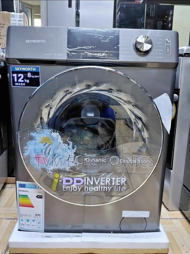 Skyworth F12446gdy 12kg Wash 8kg Dryer Front Load Washing Machine