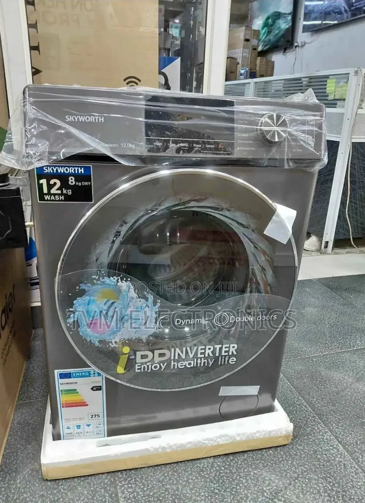 Skyworth F12446gdy 12kg Wash 8kg Dryer Front Load Washing Machine