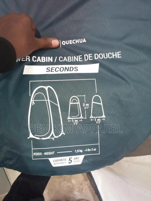 Camping 2 Meters High Shower Cubicle 90cms by 90cms Ground Mat. - thumbnail 4