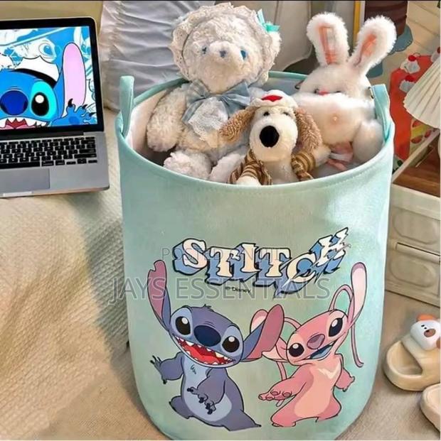 Cartoon Kids Toy Storage Basket
