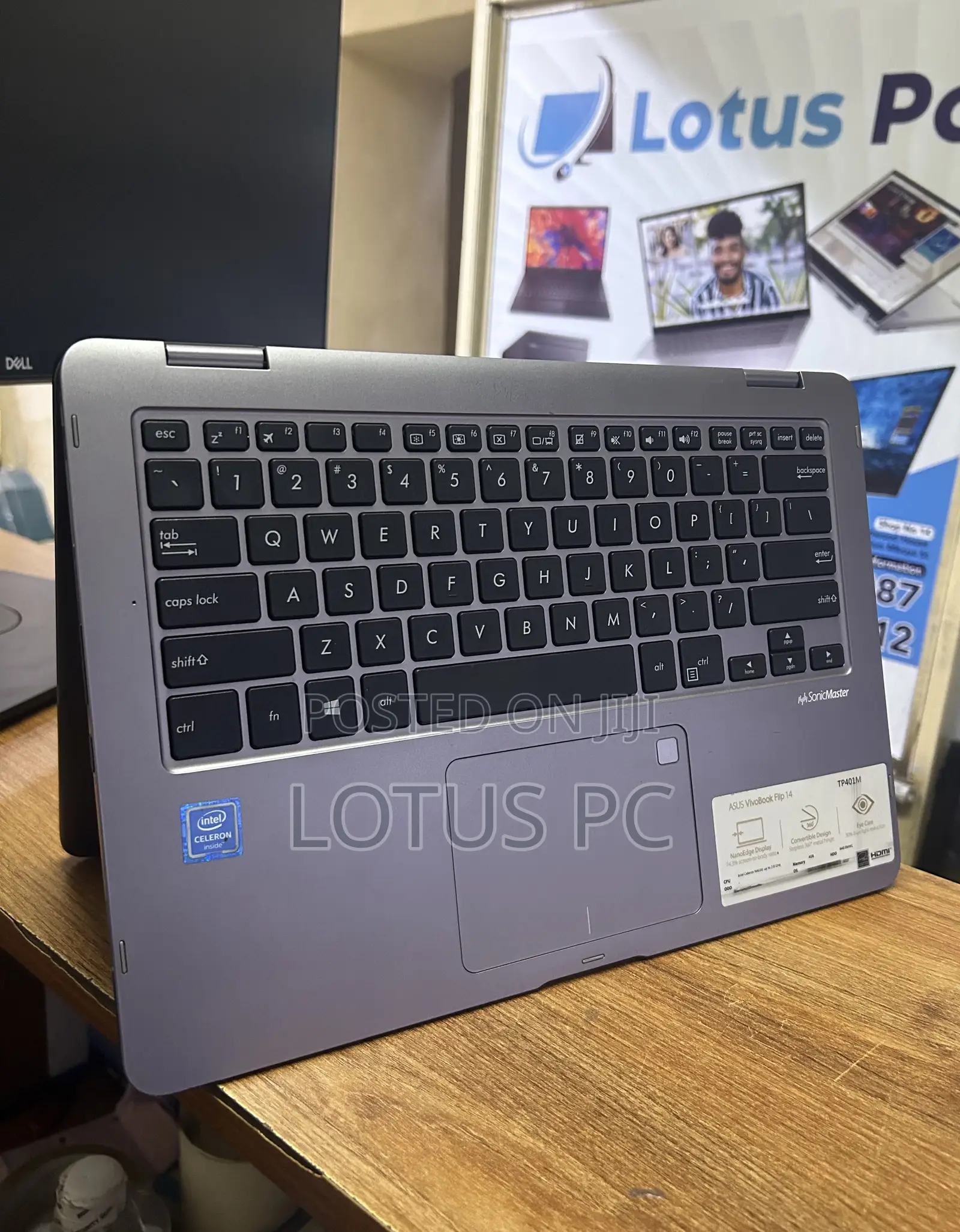 Laptop Asus VivoBook Flip 14 TP412UA 4GB Intel Celeron SSD 60GB