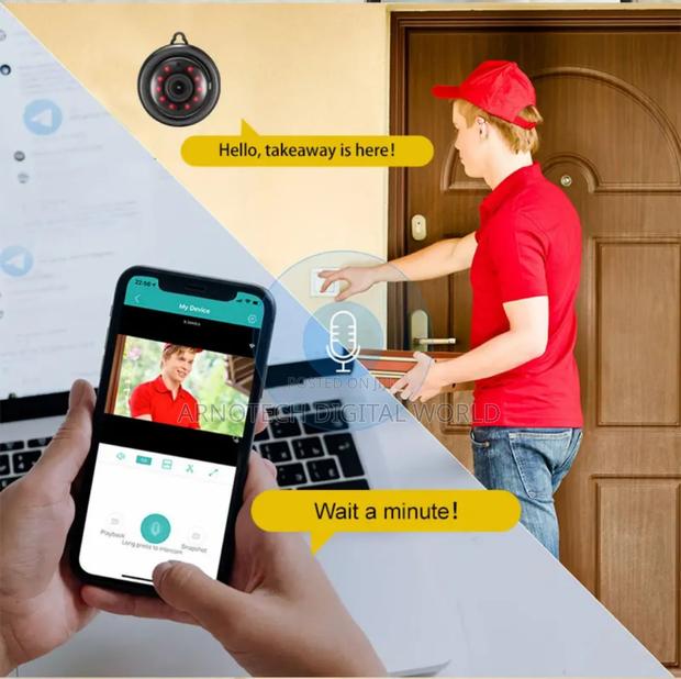 Panorama V380 Hd 360 Degree Wireless Wifi Ip Camera - thumbnail 4