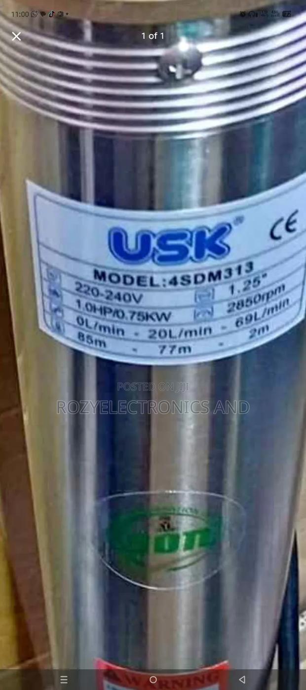 Durable Submassible Pump 1hp Usk - main view