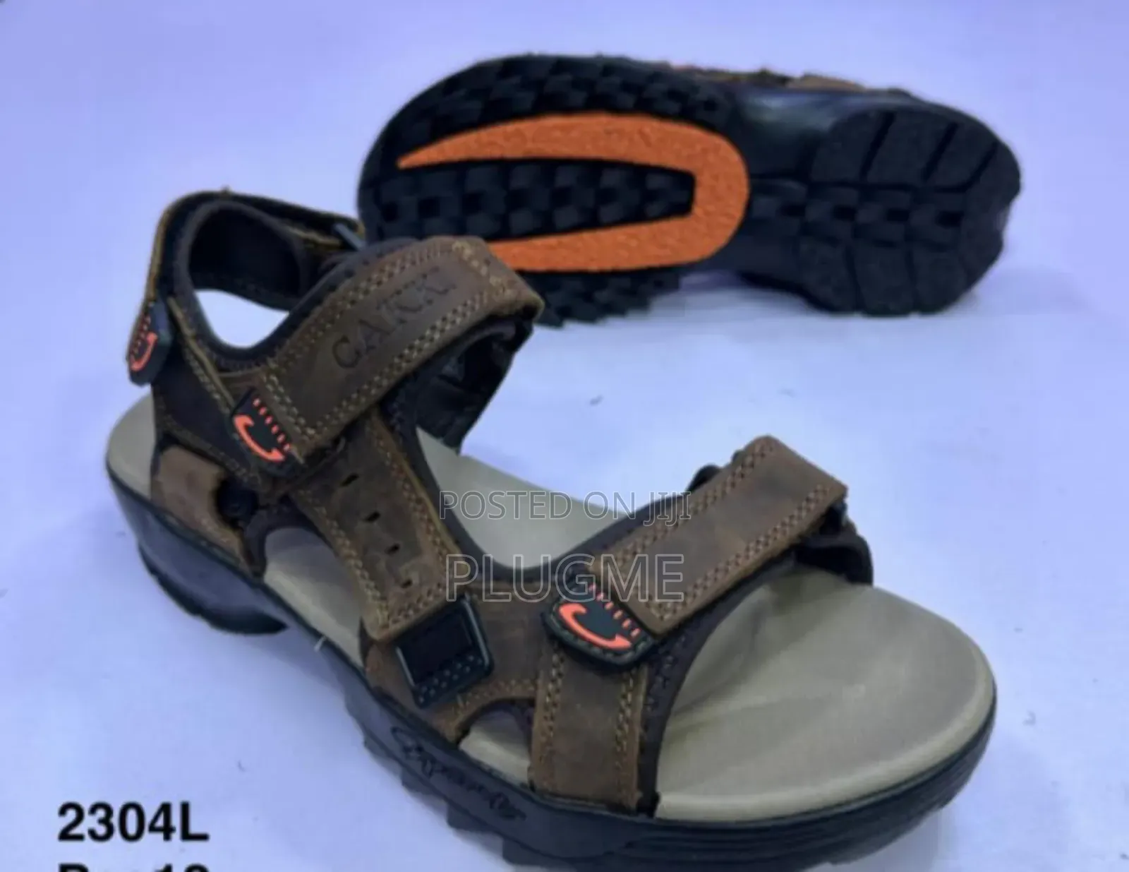 GHT Men's Leather Open Shoes