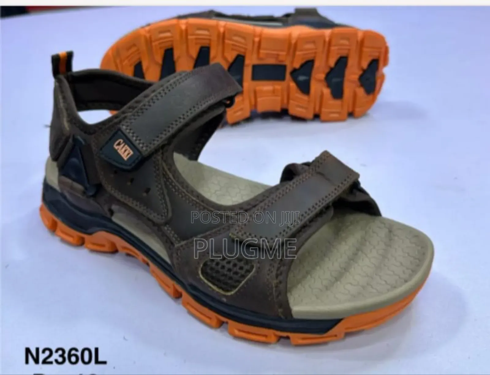 GHT Men's Leather Open Shoes