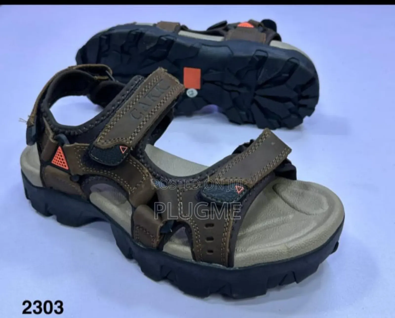 GHT Men's Leather Open Shoes