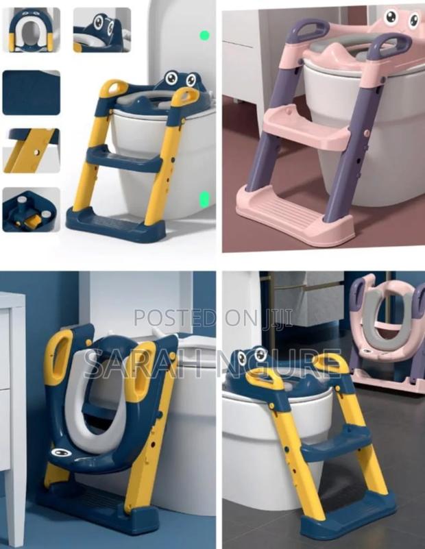 .Kids Training Toilet Ladder