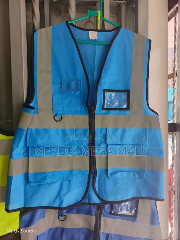 Sky Blue Reflector With Pockets,Reflectors - main view