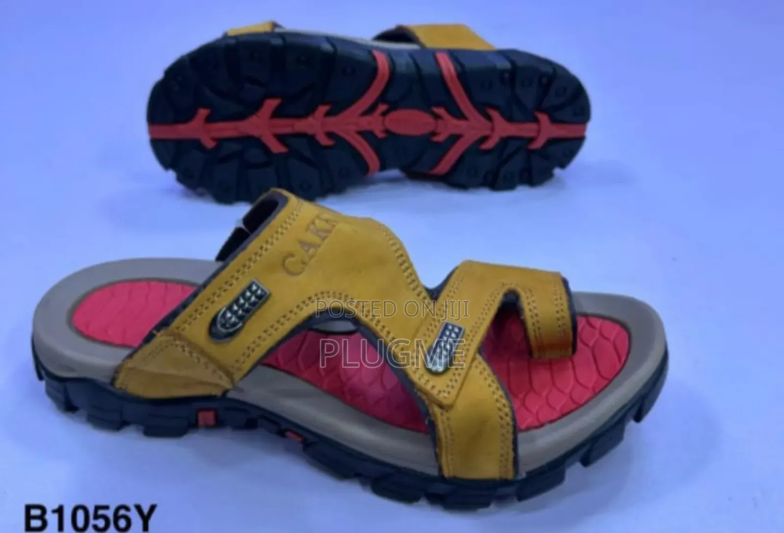 Men High Quality Leather Flipflop Sandals