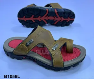Men High Quality Leather Flipflop Sandals