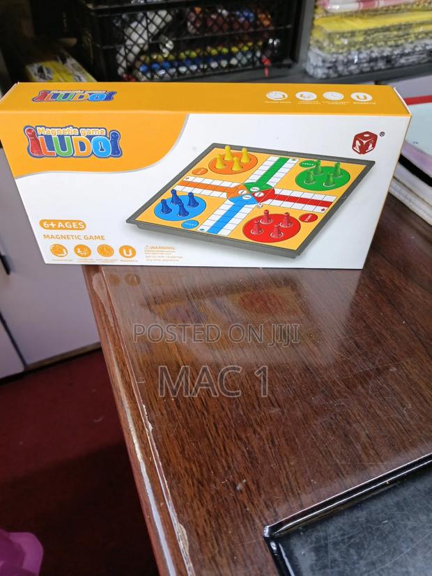 Portable Magnetic Ludo Medium Size - main view
