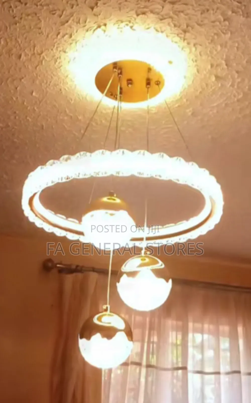3 Balls Chandelier Lights