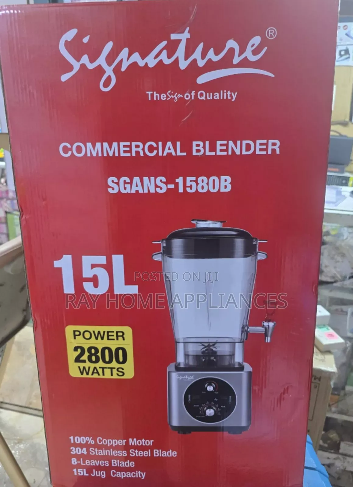 2800watts 15litres Signature Commercial Blender