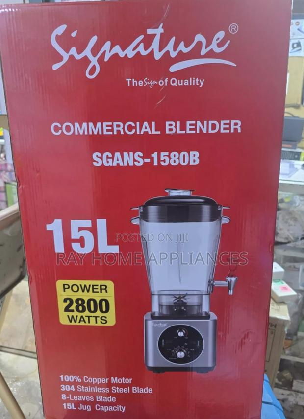 2800watts 15litres Signature Commercial Blender