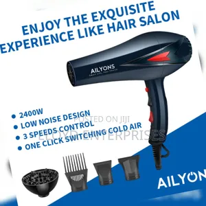 2400watts Ailyons Blow Dryer With Accessories