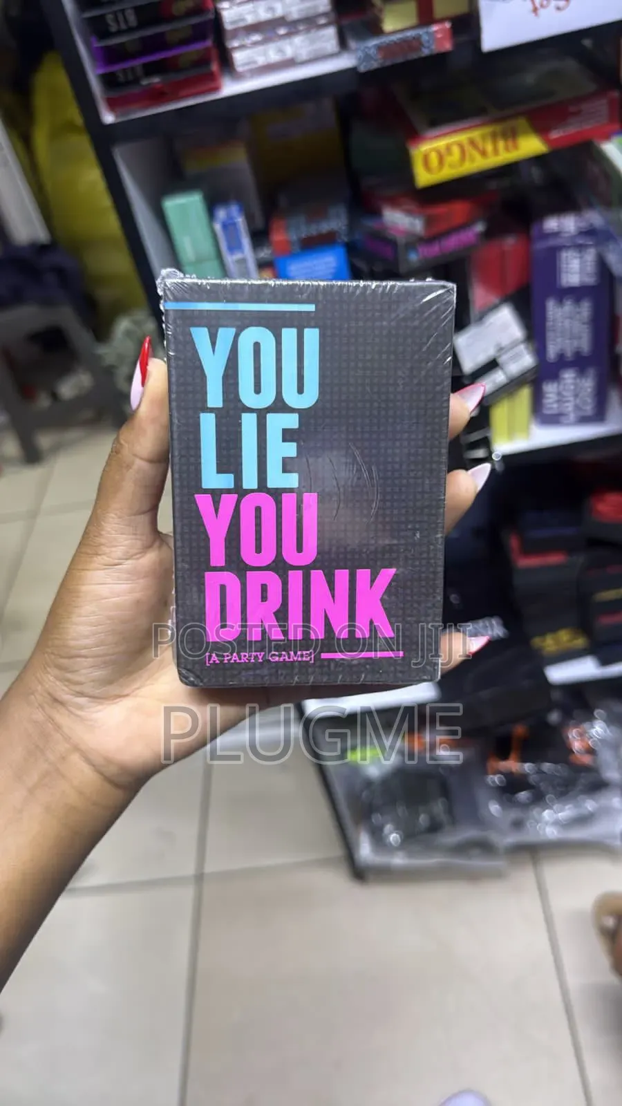 You Lie You Drink Party Cards