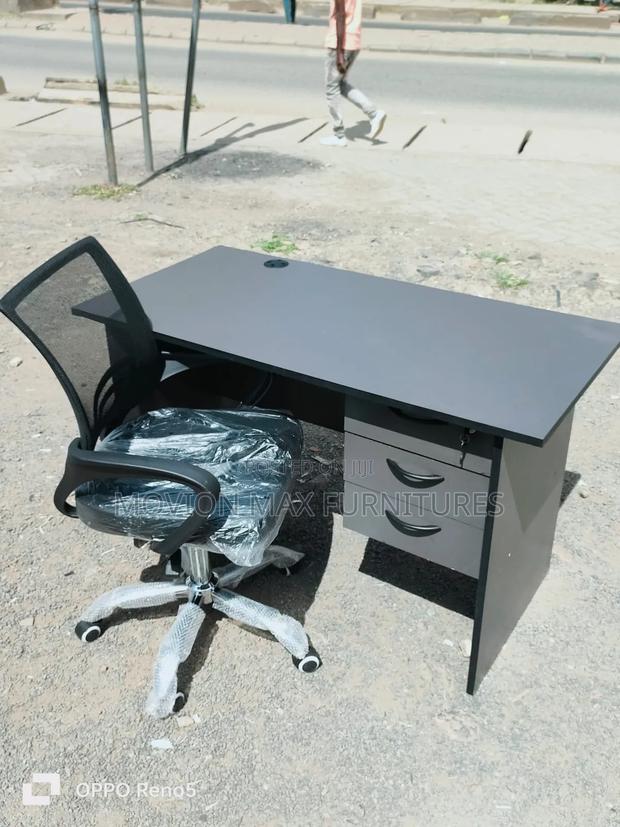 Grey Desk 1.2m Office Desk - main view