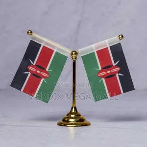 Mmmpbms009,Double Sided Table Flags, Flags