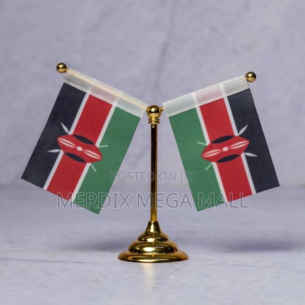 Mmmpbms009,Double Sided Table Flags, Flags