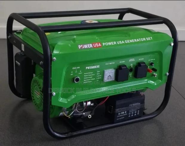 Power Usa  Petrol Generators Pu4500exe 5kva Key  Start - main view