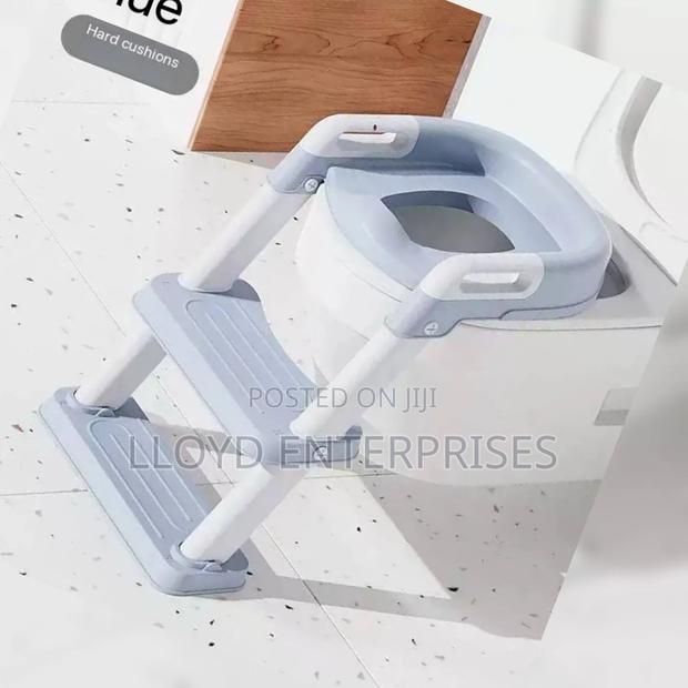 Blue Kids Toilet Ladder /Toilet Seat Cover