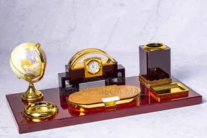 Golden Executive Desk Organiser, Desk Organiser