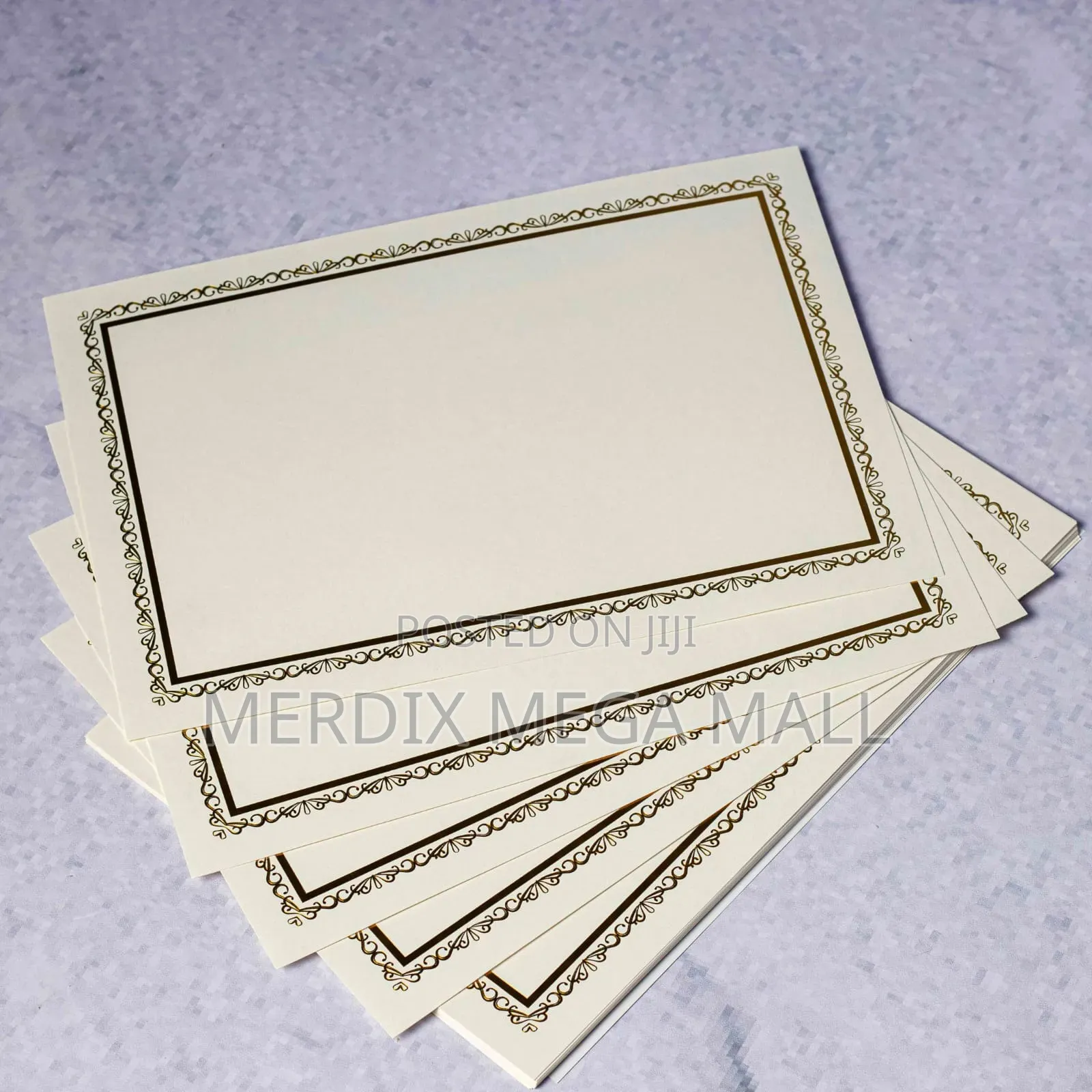 Deluxe Frame Paper for Certificates,Certificate Paper